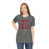Love Like Jesus T-Shirt, Faith-Based Apparel, Christian Clothing, Inspirational Tee, Gift for Believers