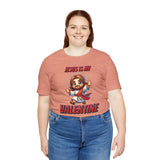 Jesus is my Valentine Great Gift for Him or Her Jersey Short Sleeve Tee, Love Tee, Romantic Shirt, Couples Shirt