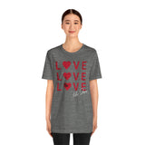 Love Like Jesus T-Shirt, Faith-Based Apparel, Christian Clothing, Inspirational Tee, Gift for Believers