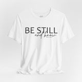 Faith-based Unisex Tee, Christian Apparel, Religious Shirt, Spiritual Gift, Inspirational Graphic Shirt, Comfortable Short Sleeve Top
