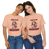 Jesus is my Valentine Great Gift for Him or Her Jersey Short Sleeve Tee, Love Tee, Romantic Shirt, Couples Shirt