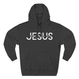 Religious Christian Three-Panel Fleece Hoodie, Bible Quote Sweatshirt, Christian Apparel, Religious Gift, Jesus Hoodie, Christian Clothing