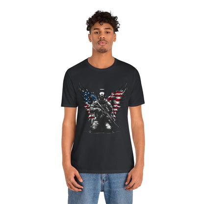 Patriotic Soldier with HaloT-shirt