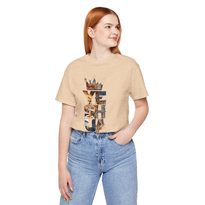 Inspirational Christian Tee with Biblical Verse, Perfect for Faith Events, Gifts, Religious Celebrations, Everyday Wear