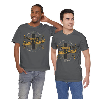 Christian Unisex Tee - Property of Jesus Christ Shirt