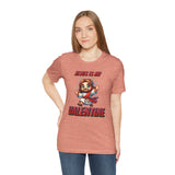 Jesus is my Valentine Great Gift for Him or Her Jersey Short Sleeve Tee, Love Tee, Romantic Shirt, Couples Shirt