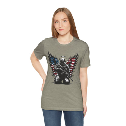 Patriotic Soldier with HaloT-shirt