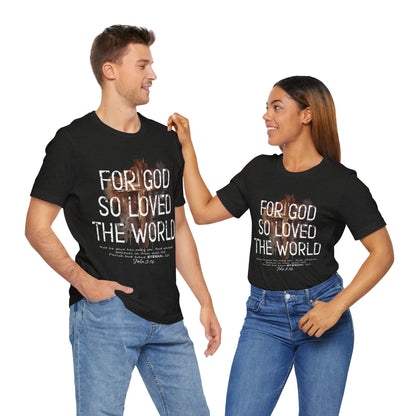 Faithful Christian Unisex Tee, Scripture Graphic Tshirt, Religious Gift, Jesus Lover Shirt, Christian Apparel, Bible Verse Clothing
