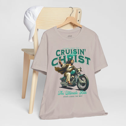 Christian Unisex Tee - Cruisin' with Christ Design