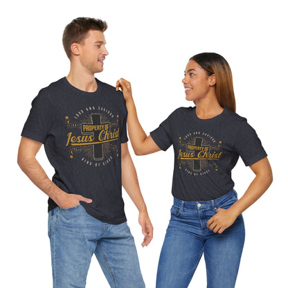 Christian Unisex Tee - Property of Jesus Christ Shirt