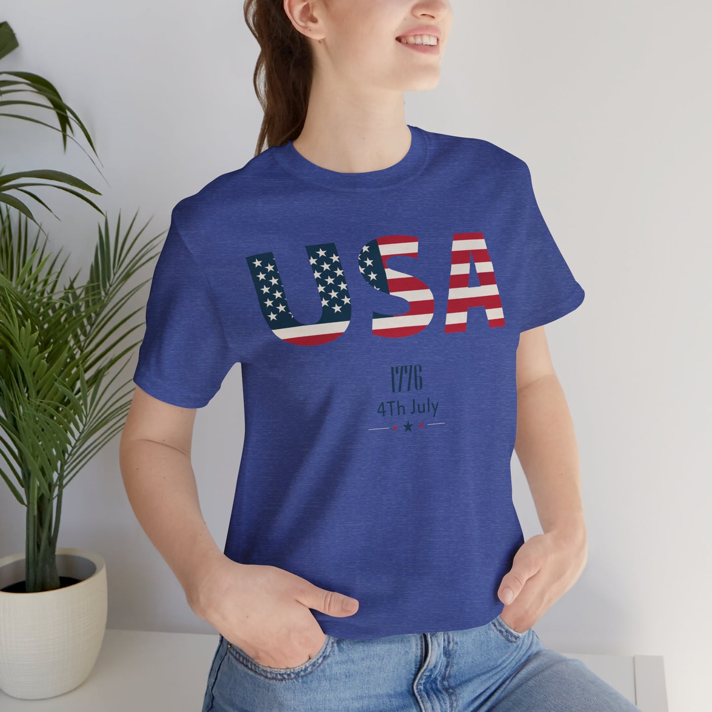 USA 1776 4th of July Tee