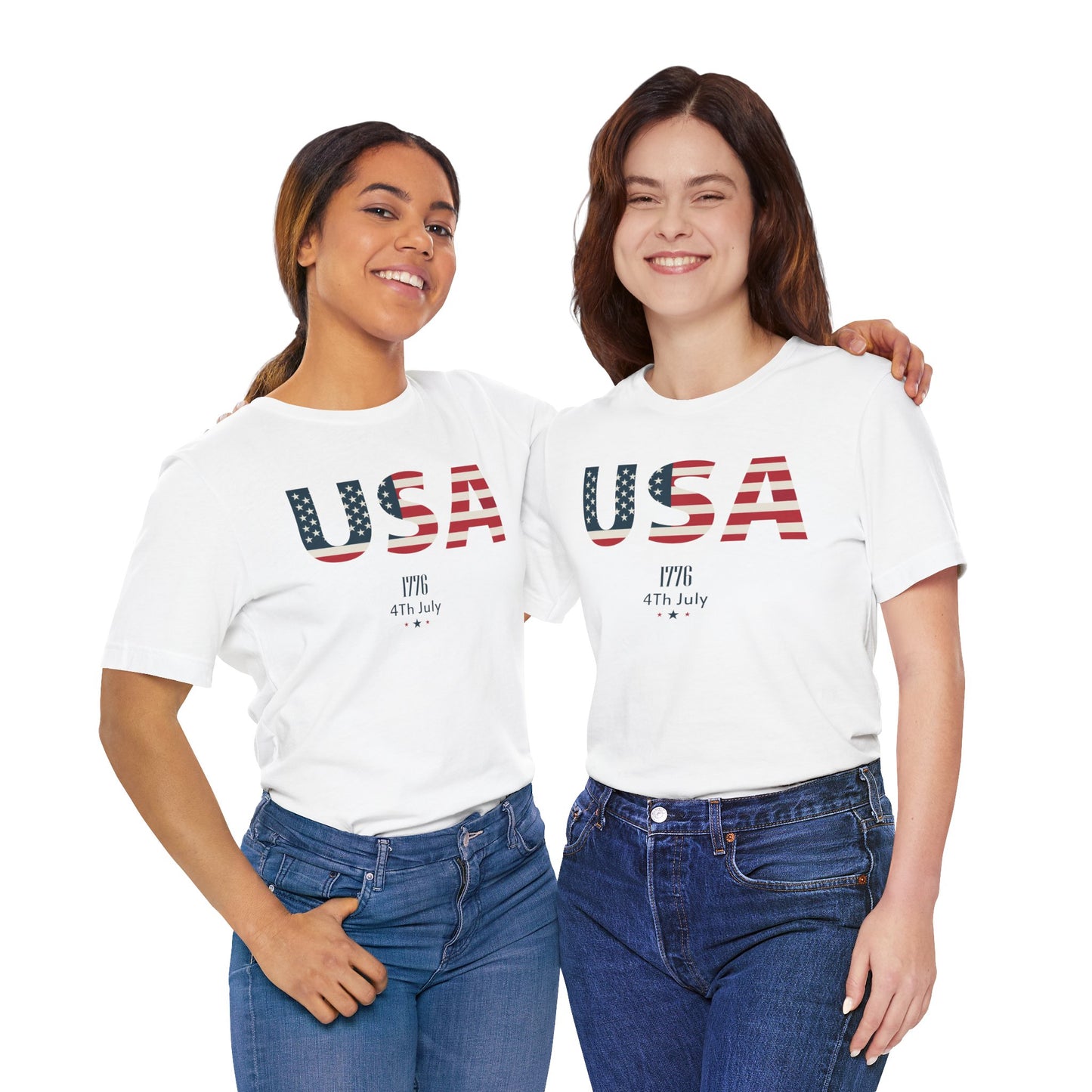 USA 1776 4th of July Tee