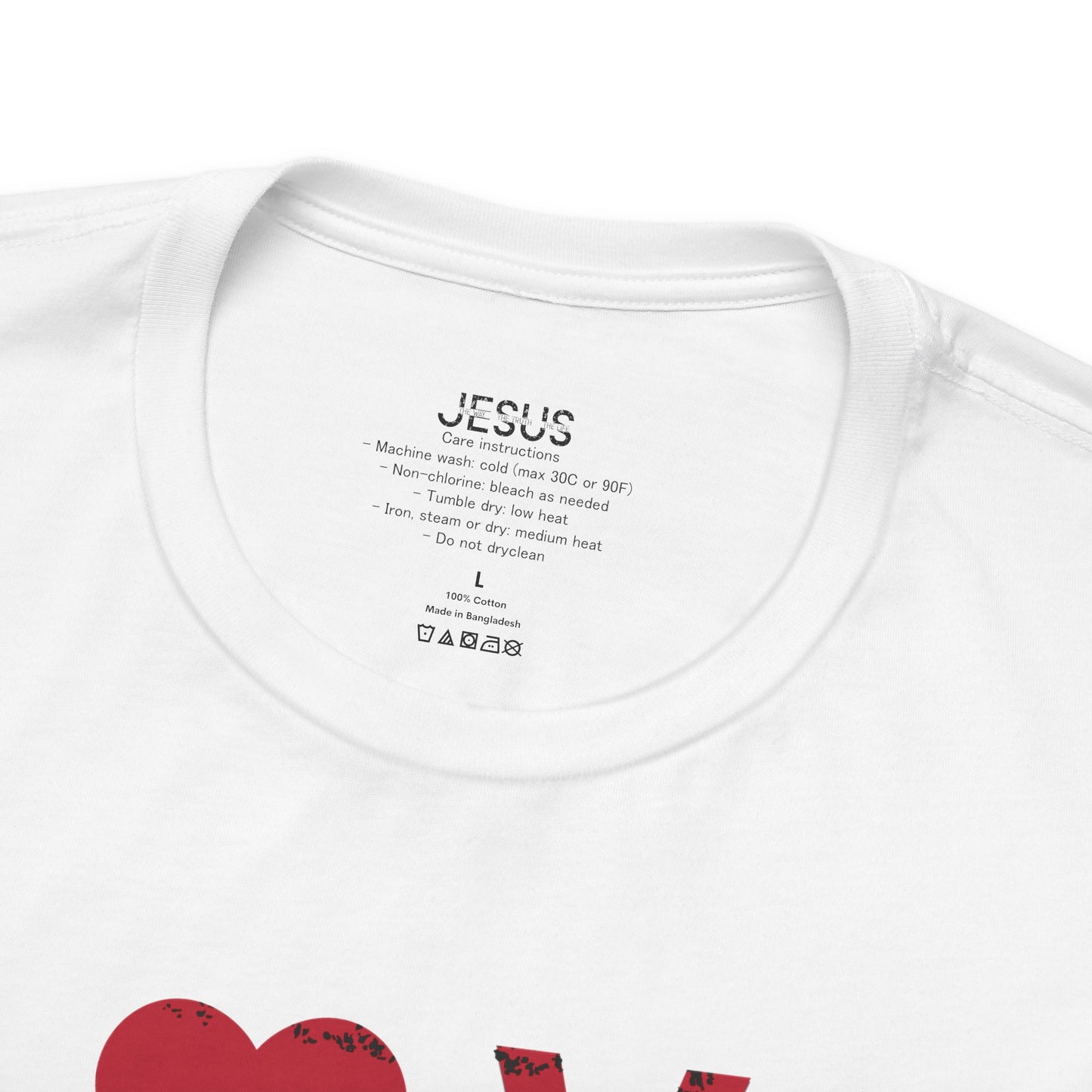 Love Like Jesus T-Shirt, Faith-Based Apparel, Christian Clothing, Inspirational Tee, Gift for Believers