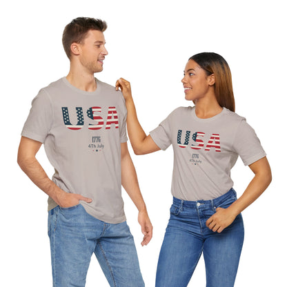 USA 1776 4th of July Tee