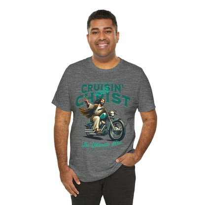 Christian Unisex Tee - Cruisin' with Christ Design