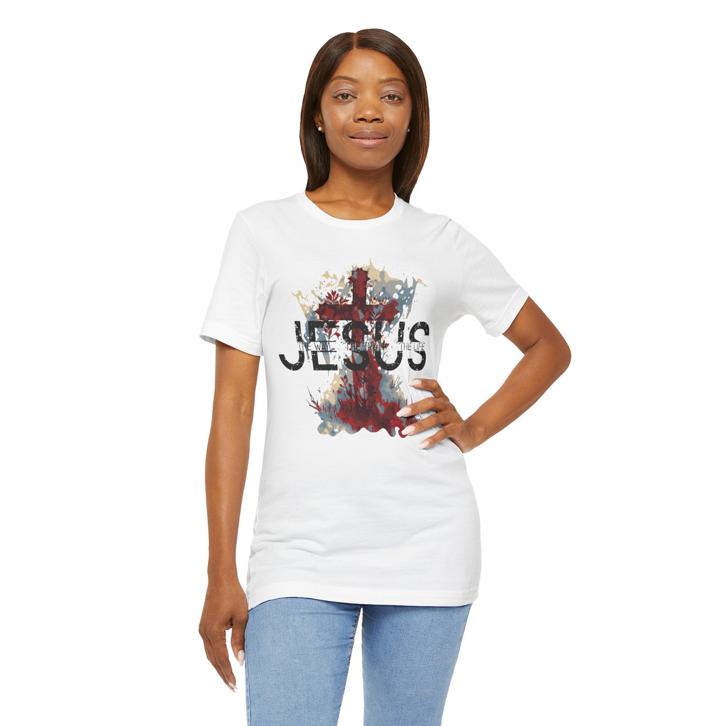 Divine Inspiration: The Way, The Truth, The Life Tee, Jesus Shirt, Religious Graphic Tee, Faith Apparel