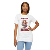 Jesus is my Valentine Great Gift for Him or Her Jersey Short Sleeve Tee, Love Tee, Romantic Shirt, Couples Shirt