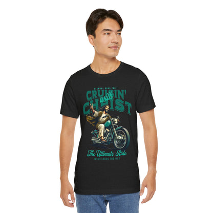 Christian Unisex Tee - Cruisin' with Christ Design