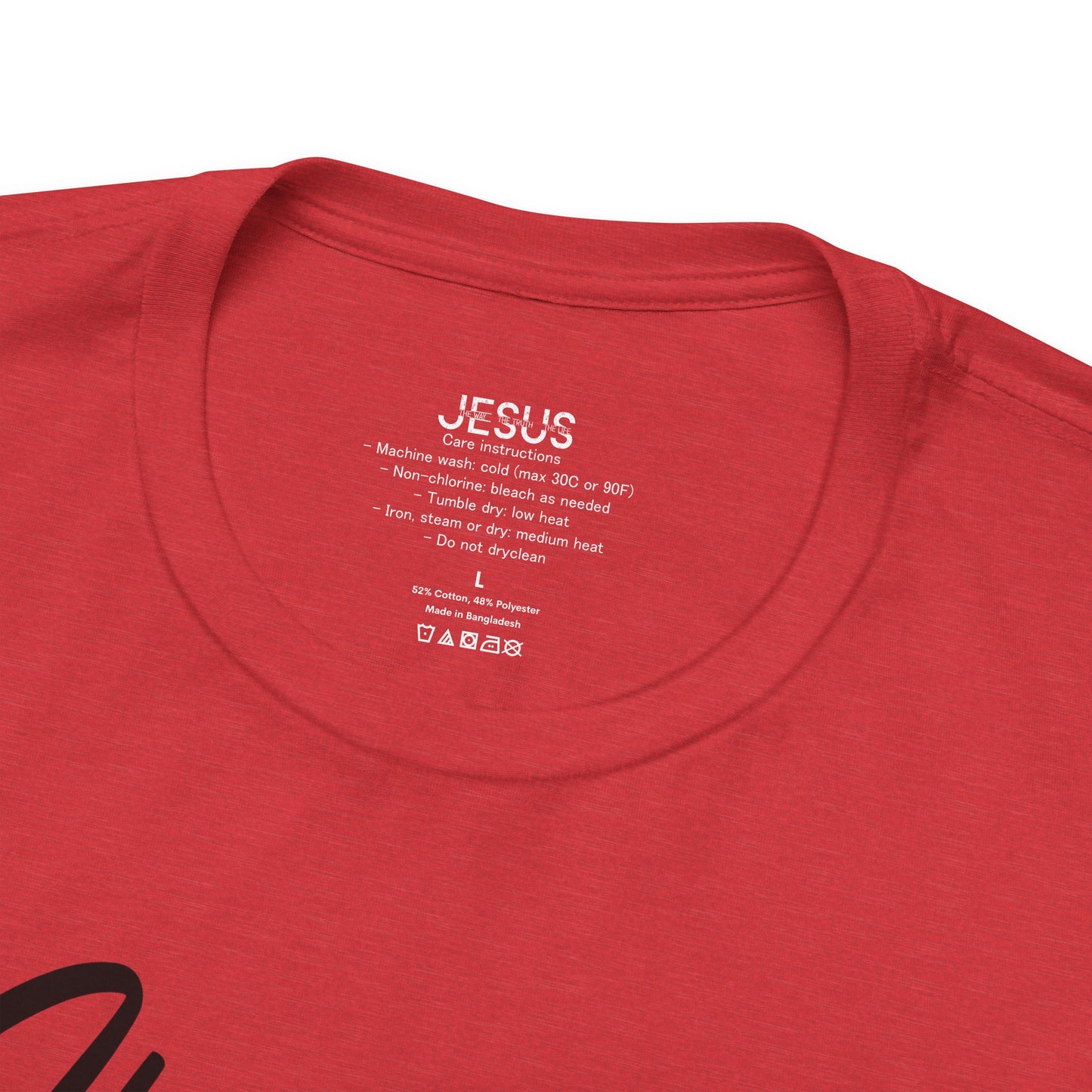 Wear Your Beliefs: Christ is the Reason Unisex Tee, Religious Short Sleeve T-Shirt, Inspirational Christian Clothing, Faith Tee