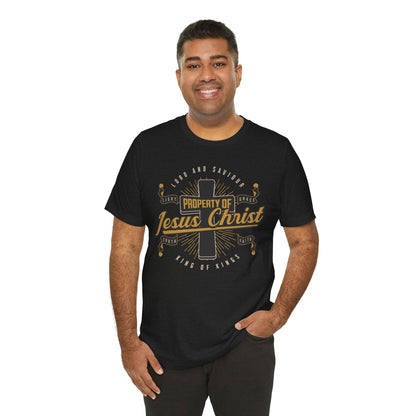 Christian Unisex Tee - Property of Jesus Christ Shirt