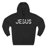Religious Christian Three-Panel Fleece Hoodie, Bible Quote Sweatshirt, Christian Apparel, Religious Gift, Jesus Hoodie, Christian Clothing