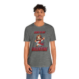 Jesus is my Valentine Great Gift for Him or Her Jersey Short Sleeve Tee, Love Tee, Romantic Shirt, Couples Shirt