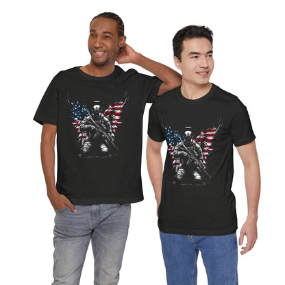 Patriotic Soldier with HaloT-shirt