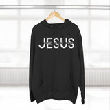 Religious Christian Three-Panel Fleece Hoodie, Bible Quote Sweatshirt, Christian Apparel, Religious Gift, Jesus Hoodie, Christian Clothing