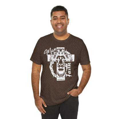 Man of Faith Unisex Jersey Short Sleeve Tee