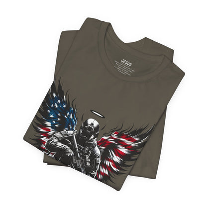 Patriotic Soldier with HaloT-shirt