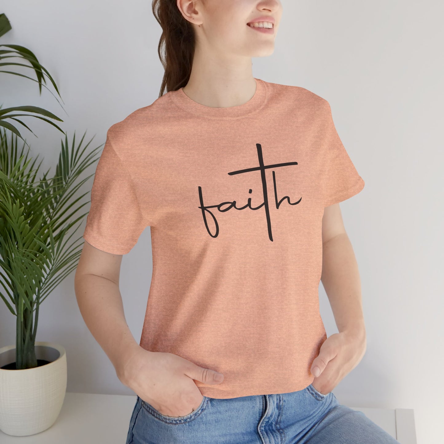 Inspire Your Faith with Our Unisex Christian Tee - Spiritual Apparel for Him and Her, Religious Graphic Shirt, Church Apparel