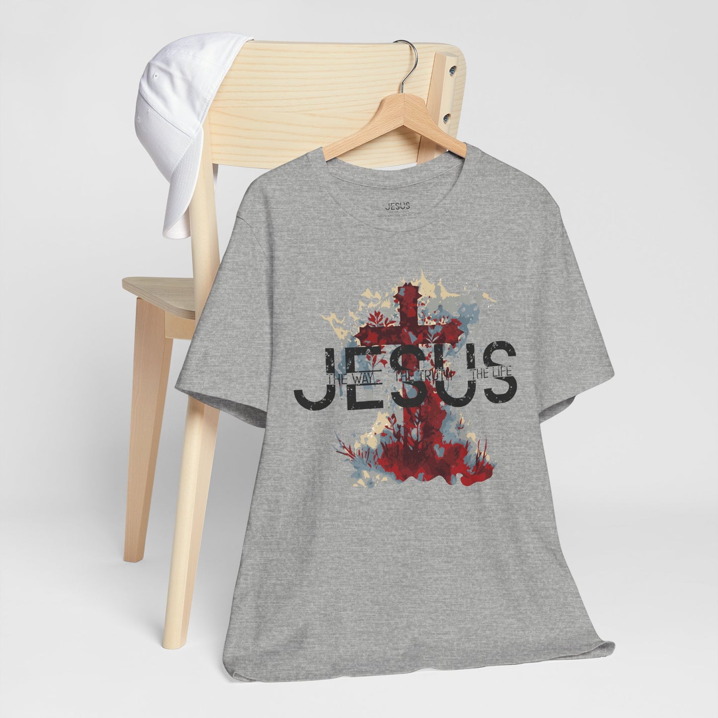 Divine Inspiration: The Way, The Truth, The Life Tee, Jesus Shirt, Religious Graphic Tee, Faith Apparel