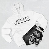 Religious Christian Three-Panel Fleece Hoodie, Bible Quote Sweatshirt, Christian Apparel, Religious Gift, Jesus Hoodie, Christian Clothing