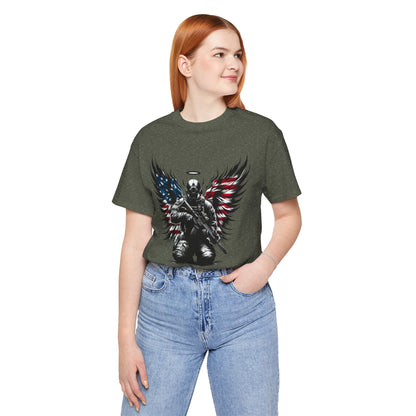 Patriotic Soldier with HaloT-shirt