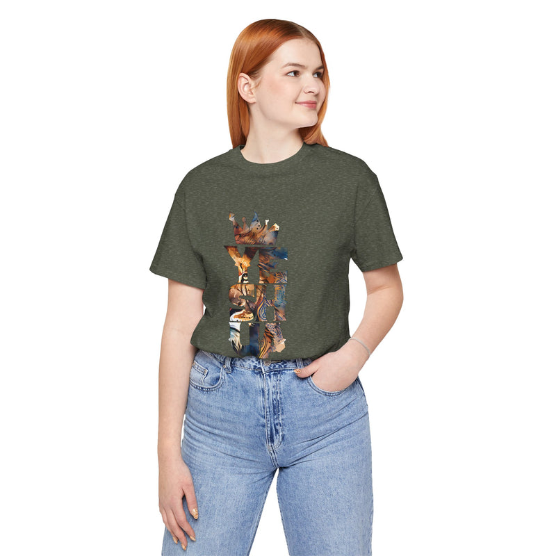 Inspirational Christian Tee with Biblical Verse, Perfect for Faith Events, Gifts, Religious Celebrations, Everyday Wear