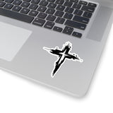 Stickers - Cross Water Mark Design for Faithful Christians