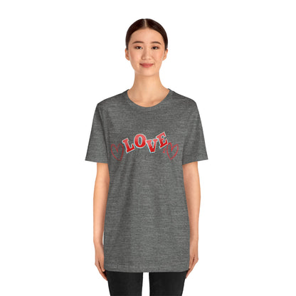 Love Like Jesus T-Shirt, Christian Religious Tee, Inspirational Shirt, Faith Gift, Unisex Jersey, Short Sleeve Top