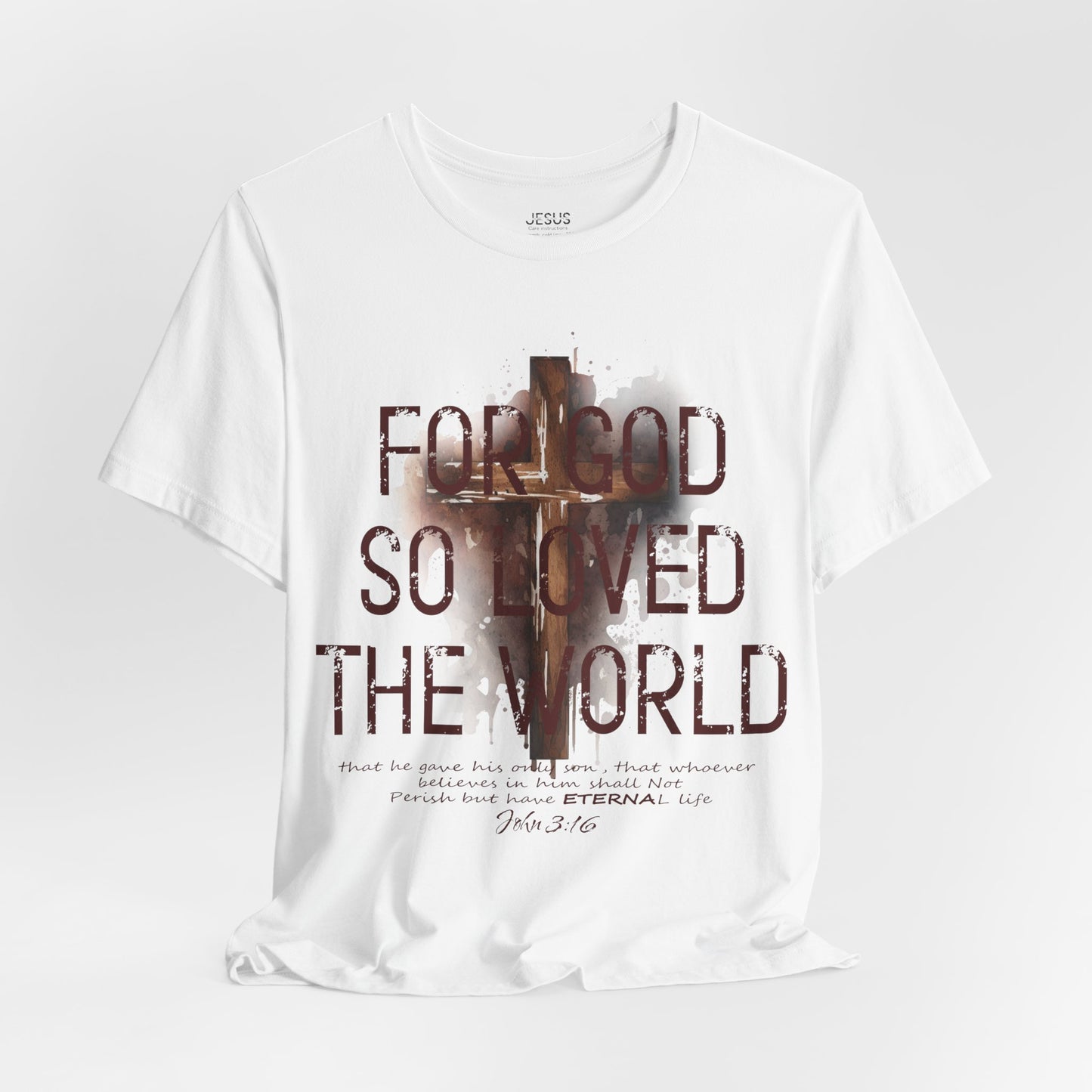 Faithful Christian Unisex Tee, Scripture Graphic Tshirt, Religious Gift, Jesus Lover Shirt, Christian Apparel, Bible Verse Clothing