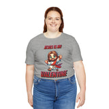 Jesus is my Valentine Great Gift for Him or Her Jersey Short Sleeve Tee, Love Tee, Romantic Shirt, Couples Shirt