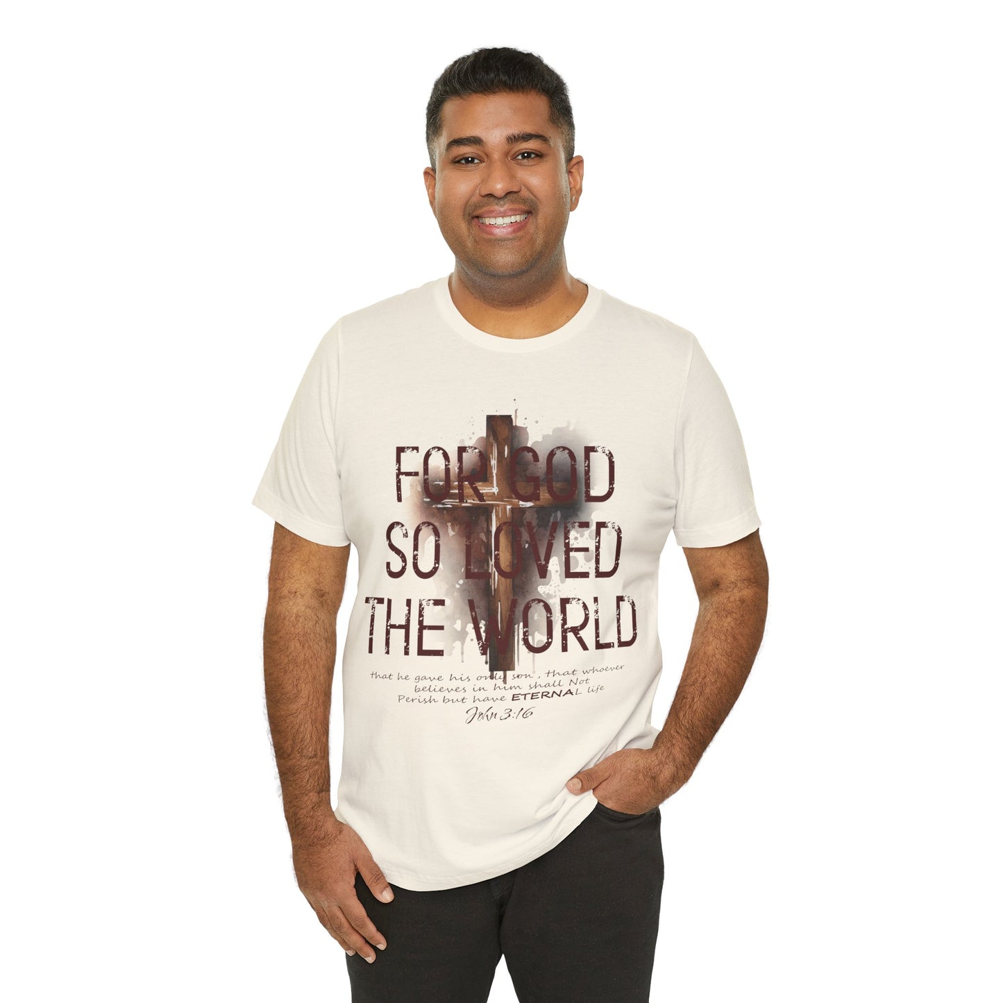 Faithful Christian Unisex Tee, Scripture Graphic Tshirt, Religious Gift, Jesus Lover Shirt, Christian Apparel, Bible Verse Clothing