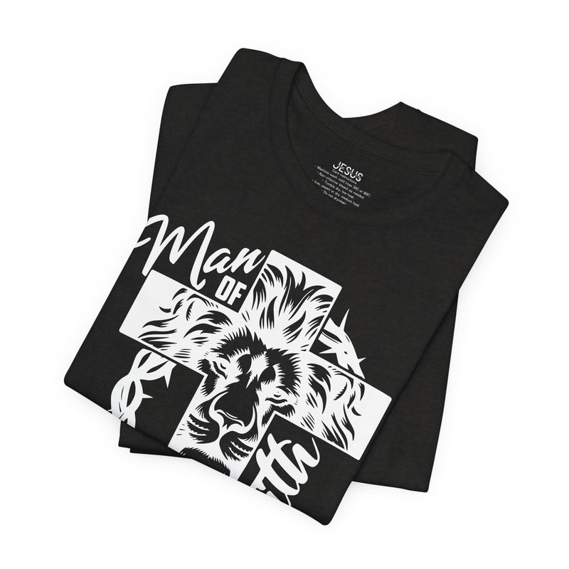Man of Faith Unisex Jersey Short Sleeve Tee