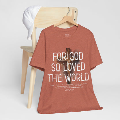 Faithful Christian Unisex Tee, Scripture Graphic Tshirt, Religious Gift, Jesus Lover Shirt, Christian Apparel, Bible Verse Clothing