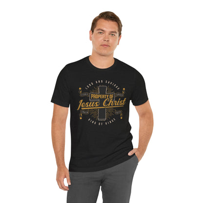 Christian Unisex Tee - Property of Jesus Christ Shirt