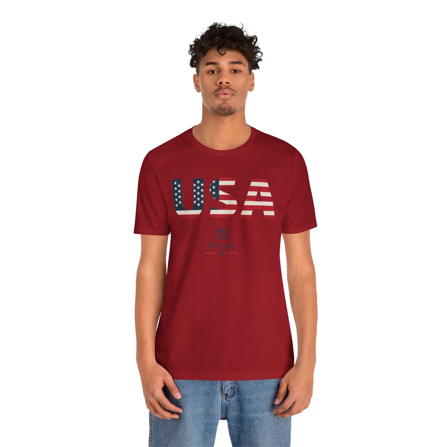 USA 1776 4th of July Tee