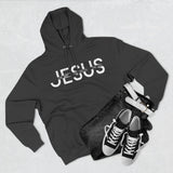 Religious Christian Three-Panel Fleece Hoodie, Bible Quote Sweatshirt, Christian Apparel, Religious Gift, Jesus Hoodie, Christian Clothing