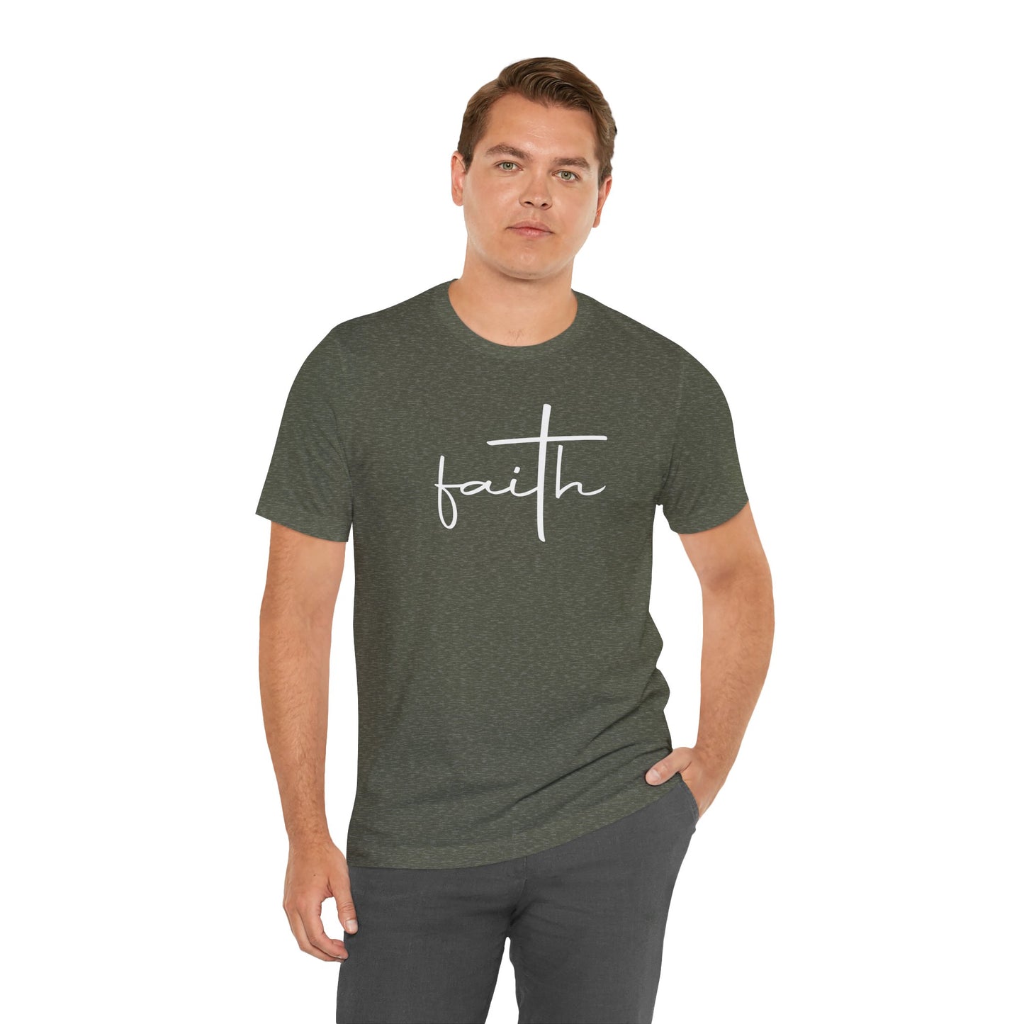 Inspire Your Faith with Our Unisex Christian Tee - Spiritual Apparel for Him and Her, Religious Graphic Shirt, Church Apparel