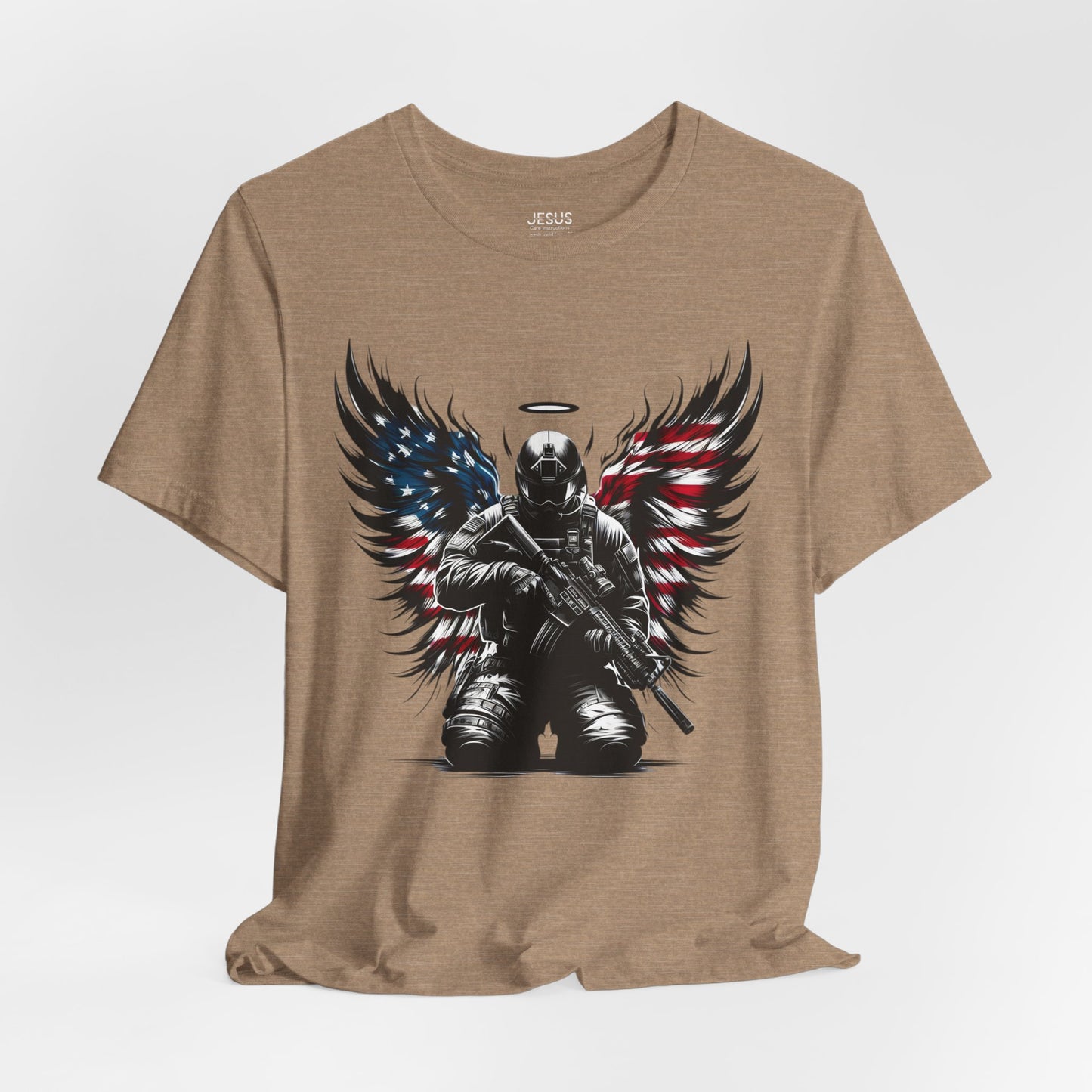 Patriotic Soldier with HaloT-shirt