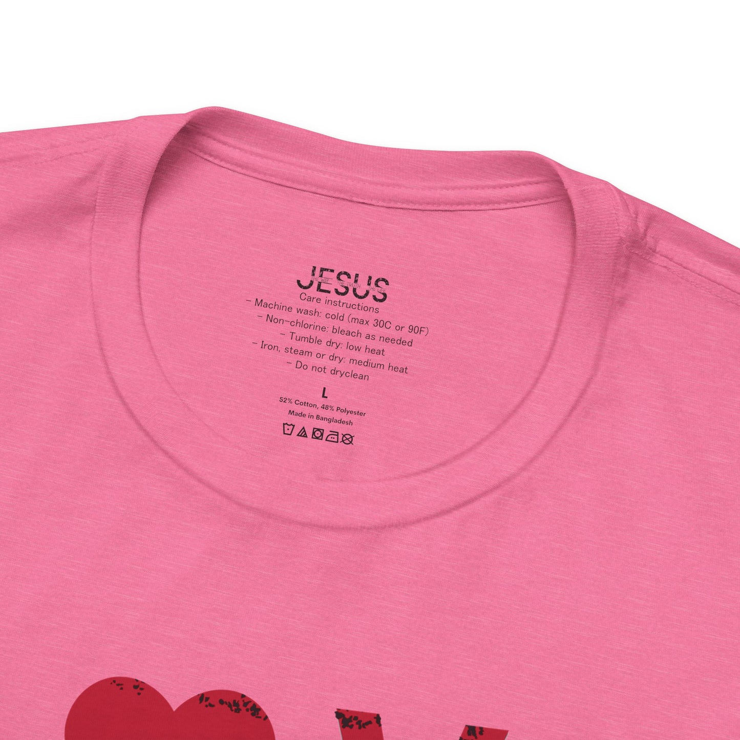 Love Like Jesus T-Shirt, Faith-Based Apparel, Christian Clothing, Inspirational Tee, Gift for Believers