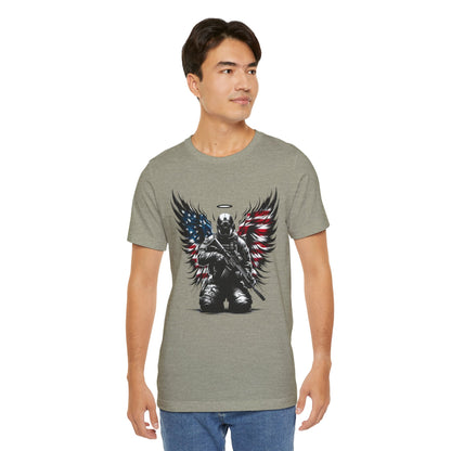 Patriotic Soldier with HaloT-shirt