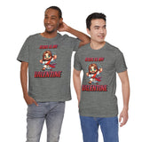Jesus is my Valentine Great Gift for Him or Her Jersey Short Sleeve Tee, Love Tee, Romantic Shirt, Couples Shirt